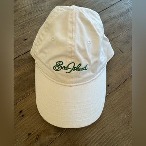 Sea Island Golf Club Hat, White, Adjustable, VGUC